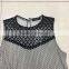 Ladies high quality lace t-shirt with print stocklots