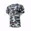 China Factory Camo Color Padded Compression Shirt