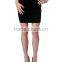 New Design Stretch Fabric Simple Cotton Mini Skirt Basic Plain Skirt
