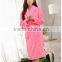 sleeping robe for women,flannel fleece bathrobe,women sleep wear