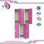 2017 Lastest Design high quality Pink Six Doors storage locker