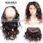 Brazilian Body Hair Extension 360 Lace Frontal Closure