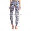 Symmetry Printing Thin Unique High Waisted Push Up Yoga Pants