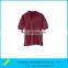 2015 New Pink Color Turtle Collar Zipped Placket Golf Shirt Men