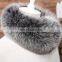 Fashion winter real fox fur neck warmer scarf hot sale big fur collar