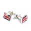 Mens Gift British Flag Cufflinks