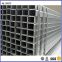 pre galvanized square steel pipe steel hollow tube/square hollow box section