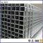 pre galvanized square steel pipe steel hollow tube/square hollow box section