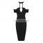 Fashionable high quality wedding dressed for women or joining party short sleeve dress short merdaid skirt