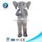 New elephant costume fancy dress realistic latex mascot animal costumes for kids and adult