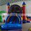 2017 HOT new product Modular 2 Piece Wet/Dry inflatable castle combo