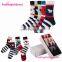 Wholesale Custom Print Men Socks 5 Pairs 1 Box Private Label Socks