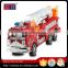 Hot Series B/O fire truck for kids box foot ladder truck high quality