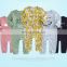 Ins Hot Sale Baby Stripes "Hero" Boys Rompers Long Sleeves suit for 0-24 Months