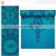 5mm 1600g gym texting TPE environmental recycle rubber custom prints special design best yoga mat for women