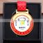 Chinese supplier gold silver and copper medal with ribbon