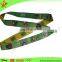 The best glowing night colorful fabric printed lanyard