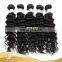 Factory wholesale Indian virgin deep wave real virgin cheap 100% human hair clip in hair extension