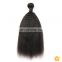 Indian Remy Hair Yaki Wavy Weave Temple Tangle Free Virgin Hair