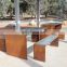 Modern design outdoor metal stree furniture garden chair
