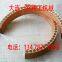 Kneader static sealing ring, mixer copper wear ring, tin bronze ring inlaid wear PTFE.