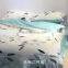 i@home bedding linen 100% cotton modern bed sets linen sheets duvet cover with leaves delicate pattern for living room