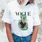 2020 Princess Vogue Tee Women Summer Graphic T-Shirts