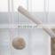 Custom Brand FBA Service White Short Plush Natural Sisal Cat Tree Tower Condo Play House Wood Cat Climbing Tree