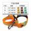 Dog leash with reflective stripe and LED light fashion pet leash safe walking