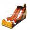 Clearance Whole Sale Orange Inflatable Outdoor Water Wave Slide for Sale