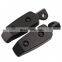 Black 45 Degree Mount Foot pegs Motorcycle Footrest For Harley Sportster XL 883 XL1200