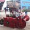 Combined farm tractor agricultural machinery rotary ridger cultivator with fertilizer spreader