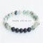 FULL-0326 High quality amazonite stone gemstone bead stretch bracelets Yoga bracelet