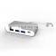 usb to 4 ports connector usb 3.0 2.0*2 type-c 20-40M/S adapter