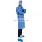 Waterproof Disposable Non Woven  SMS Isolation Surgical Gown