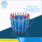 Ductile iron pipe fittings with double flange metal expansion joint