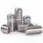 Stainless Steel DIN913 Hex Socket Head m7 grub set screw with cone point