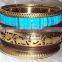 2015 New Fashion Wholesale Wood Fancy Bangle For Women 10445