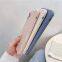 Straight edge fine hole frosted TPU phone case