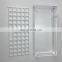 Cnc Machining custom 60% 80% Polycarbonate Acrylic Mechanical Keyboard frame PC Plate brass weight
