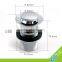 Brass Pop Up Drain Waste Vessel Sink basin Drain With Overflow