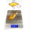 New High Quality 7cm/18.6g VIB Plastic Lure with Carbon Steel Treble Hook and Attractive color