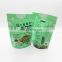 Wholesale customize peanuts nut cashew pack stand up pouch resealable zipper bags
