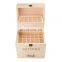 Wooden Storage Case Holds 10ml/15ml 59 Bottles Natural Pine Wood Essential Oil Box