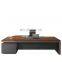 luxury office furniture modern wood ceo workstation computer table wooden high tech manager executive office desks with drawer