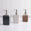 Wholesale printed bathroom sets ceramic liquid soap dispensers