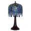 10"W Blue Wisteria Tiffany Style Table Lamp art deco lamp Creative Table Lamps