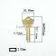 KWT High quality door blank key(Hot sale!!!)