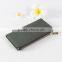 New fashion embossed python leather ladies long wallet ladies hand pouch leather zip wallet clutch