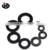 Customized various stainless steel DIN125 plastic black washer gaskets